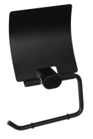 Бумагодержатель Remer Lounge LN60NO, черный матовый LN60NO