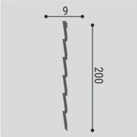 Стеновая панель из XPS Polymer СП 05/2.6 Bello Deco - 3D панель