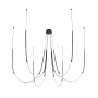 Подвесная люстра Arte Lamp Klimt 39W LED 3000К (теплый) A2850SP-42BK