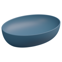 Раковина накладная 55x42 см GSG Ceramic Design Easy EALAVOV55027, Denim Matt EALAVOV55027