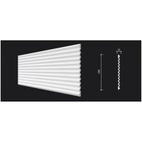 Стеновая панель из дюрополимера DD912(2.8m) Decor-Dizayn - 3D панель