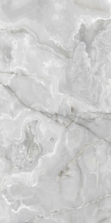 Керамогранит  ONYX&MORE SILVER ONYX GLO 6MM R 120x240