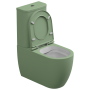 Чаша напольного унитаза биколор GSG Ceramic Design Like LKMBLBI000/031P, White/Salvia Matt LKMBLBI000/031P