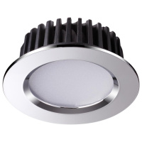 Встраиваемый светодиодный светильник NovoTech DRUM IP44 LED 3000K 10W 357601 SPOT