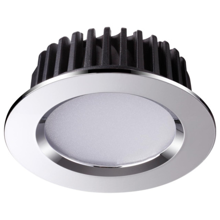 Встраиваемый светодиодный светильник NovoTech DRUM IP44 LED 3000K 10W 357601 SPOT