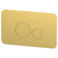 Кнопка смыва Remer RB810DO, золото глянцевое RB810DO