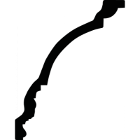 Карниз из полиуретана 1.50.256 Европласт - Плинтус потолочный с рисунком