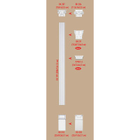 Капитель  DK207