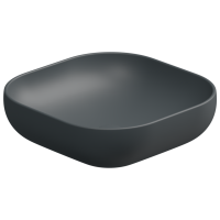 Раковина накладная 45 см GSG Ceramic Design Easy EALAVQU45028, Ebano Matt EALAVQU45028