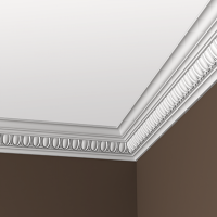 Карниз из полиуретана 1.50.116 Европласт - Плинтус потолочный с рисунком