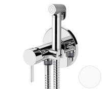 Гигиенический душ со смесителем Remer Metrica MC65WBO, белый матовый MC65WBO