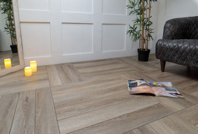 Кварц-виниловый паркет AF6018PQ+