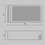 Блок питания Maytoni Power Supply Magnetic 180-240V 360W IP20 PSL006-360W-48V-IP20