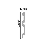 Декоративная панель DECOMASTER D319 ДМ (122*12*2900мм)
