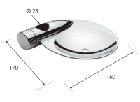 Мыльница для штанги Remer 319PR 319PR