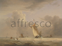 Картина: Joseph Stannard, Fishing Smack and Other Vessels in a Strong Breeze