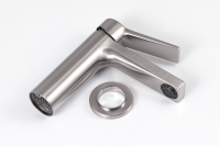 Смеситель для раковины Remer Slash SL12XV, сталь SL12XV