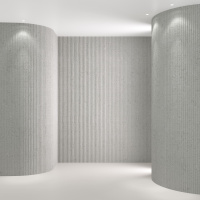 Гибкий камень Decaro Flex Stone Рифленый Чеппо Bricks Ceppo Grey D1021 3000×1200×6-7