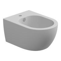 Биде подвесное GSG Ceramic Design Like LKBISO001, белый матовый LKBISO001