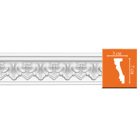 Плинтус потолочный с рисунком  95214