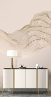 Арт. L522-COL7-GOLD | Панно Lines