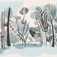 Цветочный лес ,  арт. ID139410