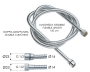 Шланг для душа 120 см Remer 333CNES120 333CNES120