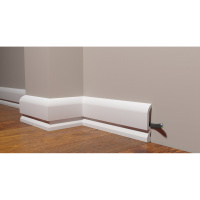 Плинтус напольный из дюрополимера DD700 под светодиодную подсветку Decor-Dizayn