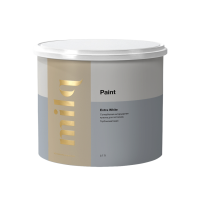 Краски Milq Extra White - супербелая краска для потолков