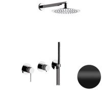 Душевая система Remer X Style X96S02NO, черный матовый X96S02NO