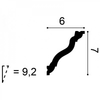 CX177 Карниз Orac Decor из дюрополимера - Плинтус потолочный