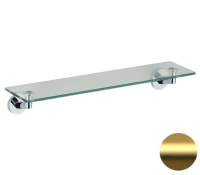 Полка 53 см Remer Guest GS20BG, золото брашированное GS20BG