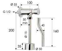 Кран порционный Remer Tempor TE855 TE855