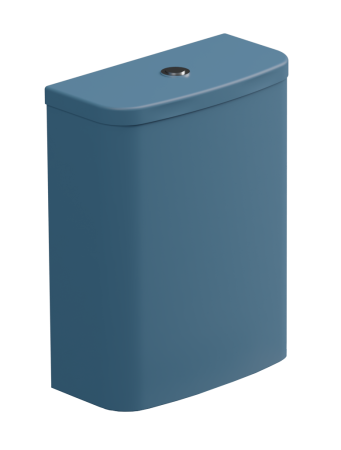 Бачок для напольного унитаза с механизмом смыва GSG Ceramic Design Like LKCIMBL027 + ACS82, Denim Matt LKCIMBL027