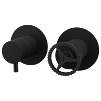 Смеситель для душа Remer Chrono CH93ZPNO, черный матовый CH93ZPNO