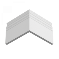 Плинтус напольный из ЛДФ Ultrawood  Base 5074 (2440 x 184 x 15 мм.)