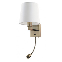 Настенный светильник для чтения с выключателем Arte Lamp Hall A9246AP-2AB