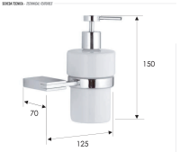 Дозатор Remer Flat FT13CR FT13CR