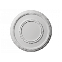 Розетка потолочная с рисунком  1.56.004 из полиуретана Европласт - Орнаментальная розетка