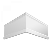 Плинтус напольный из ЛДФ Ultrawood арт. Base 5801 i (2000 x 180 x 18 мм.)