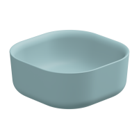 Раковина накладная 42 см GSG Ceramic Design Hit! HILAVQU42037, Ice Matt HILAVQU42037