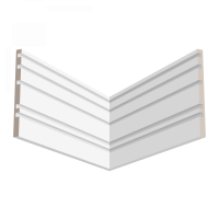 Стеновая панель из ЛДФ Ultrawood арт. UW 10 i (2000 х 240 х 17 мм) - 3D панель