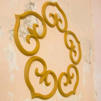 G75 Heart Декоративный элемент сердце Orac Decor из полиуретана