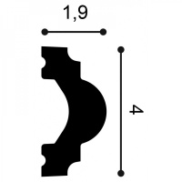 PX120 Молдинг Orac Decor из дюрополимера - Молдинг декоративный