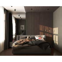 Декоративная рейка из дюрополимера ламинированная 611-93SH (3 метра) Decor-Dizayn