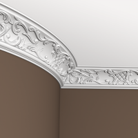 Карниз из полиуретана 1.50.125 Европласт - Плинтус потолочный с рисунком