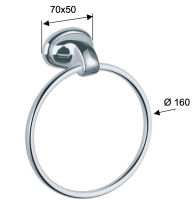 Полотенцедержатель Remer 900 NV44CR NV44CR
