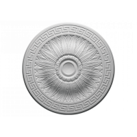 Розетка потолочная с рисунком  1.56.019 из полиуретана Европласт - Орнаментальная розетка