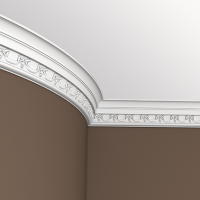 Карниз из полиуретана 1.50.186 Европласт - Плинтус потолочный с рисунком