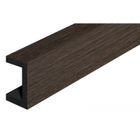 Декоративная рейка из дюрополимера ламинированная 613-67SH Decor-Dizayn